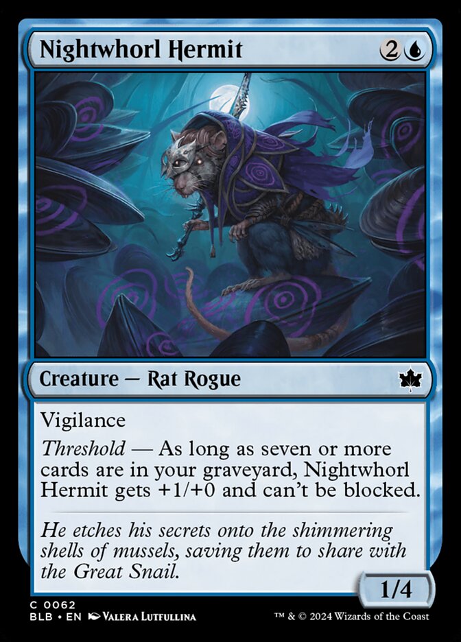 Nightwhorl Hermit card front