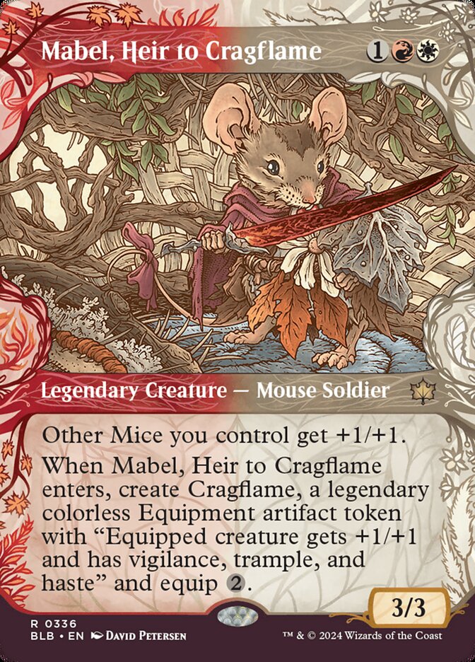 Mabel, Heir to Cragflame card front