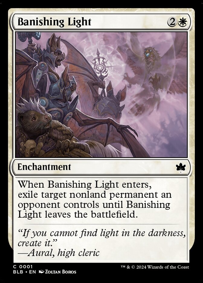 Banishing Light card front