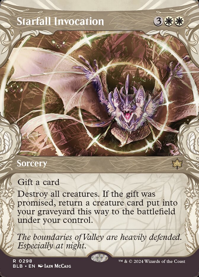 Starfall Invocation card front