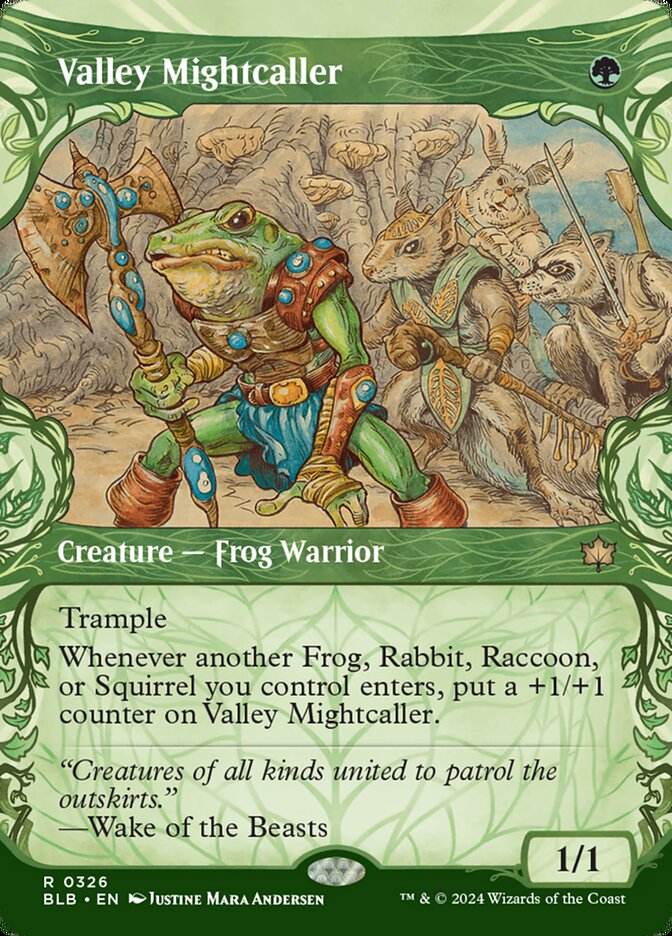 Valley Mightcaller card front
