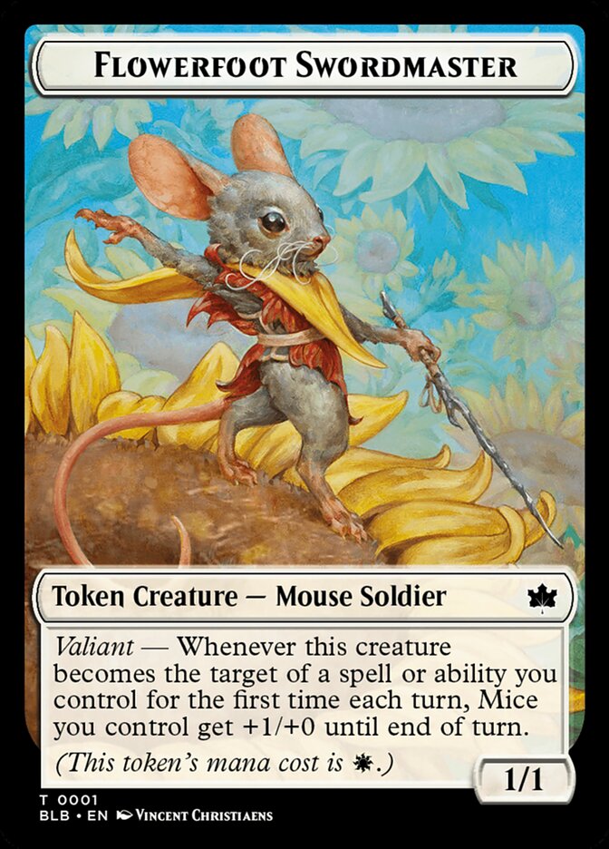 Flowerfoot Swordmaster card front