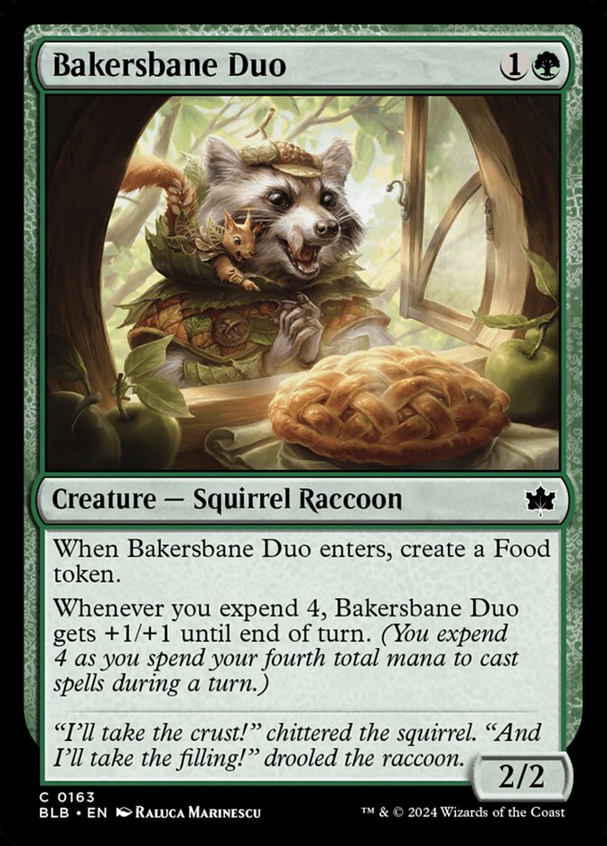 Bakersbane Duo card front