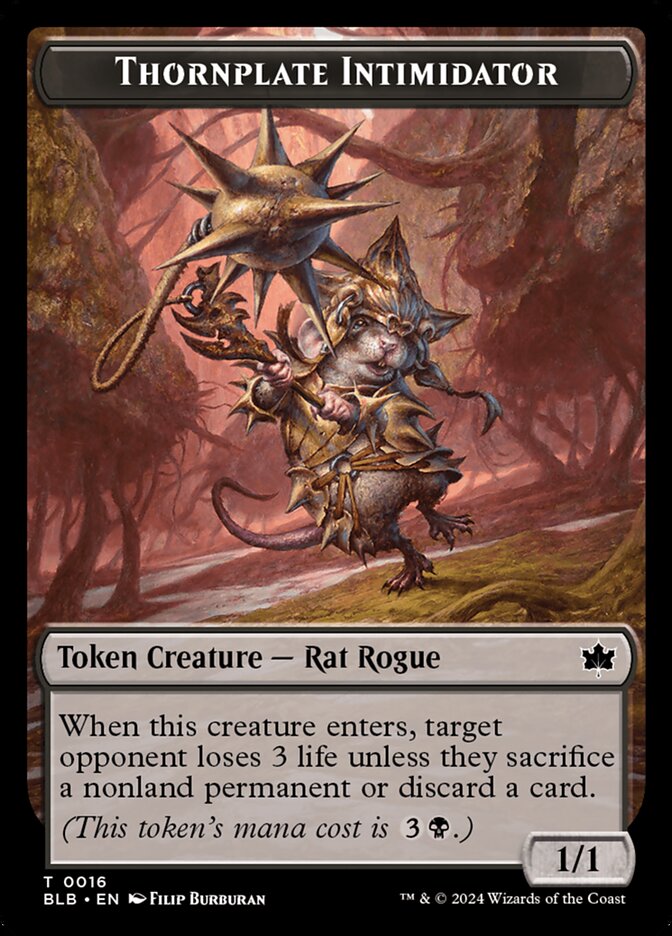 Thornplate Intimidator card front