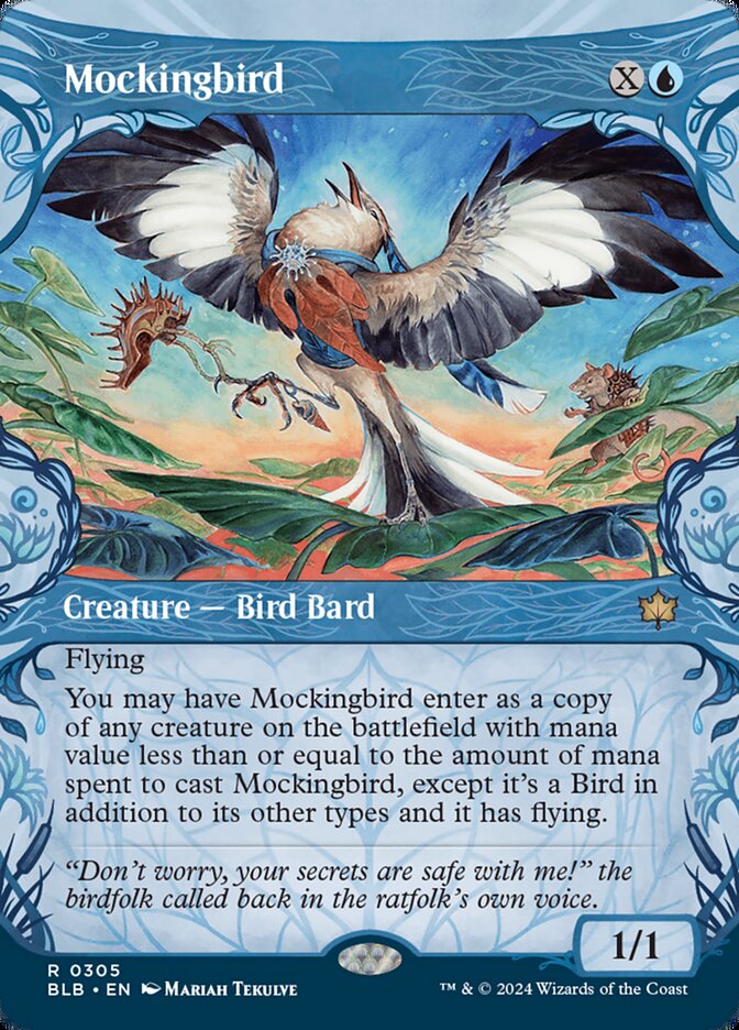 Mockingbird card front