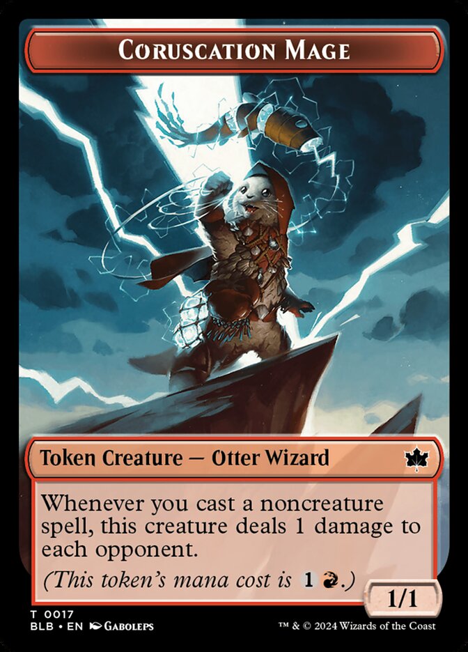 Coruscation Mage card front