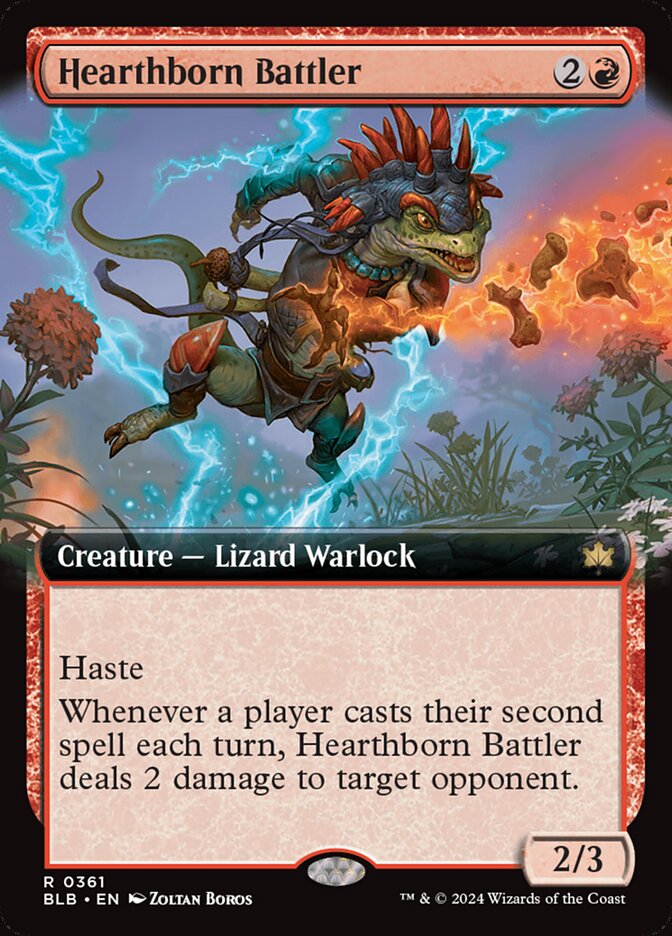 Hearthborn Battler card front