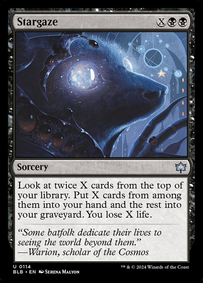 Stargaze card front