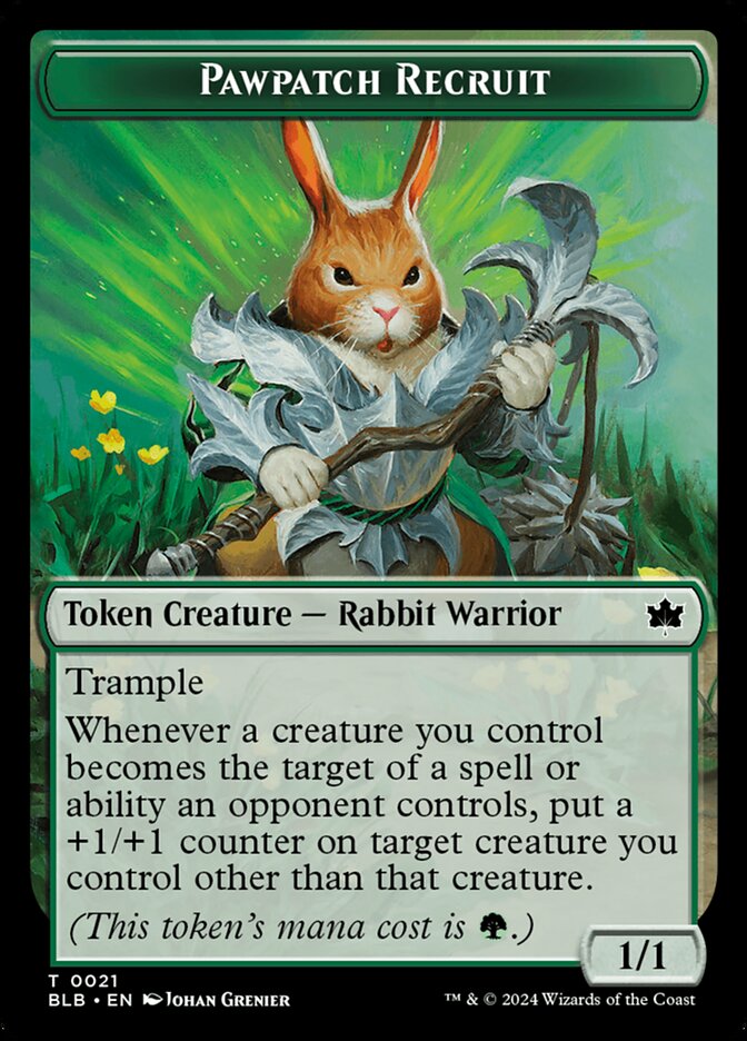 Pawpatch Recruit card front