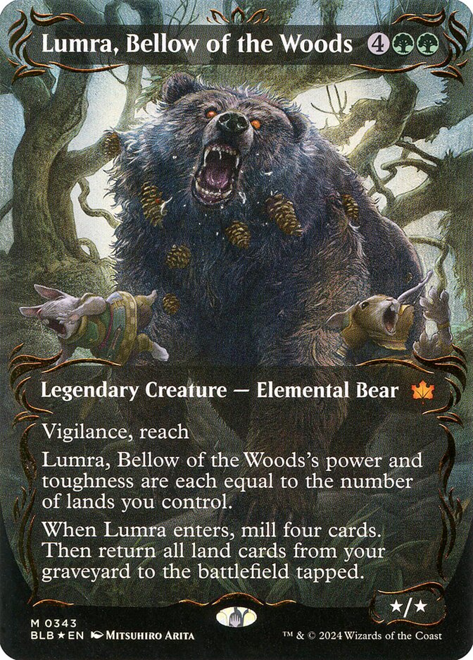 Lumra, Bellow of the Woods card front