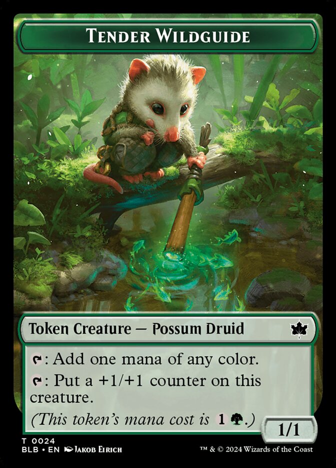 Tender Wildguide card front