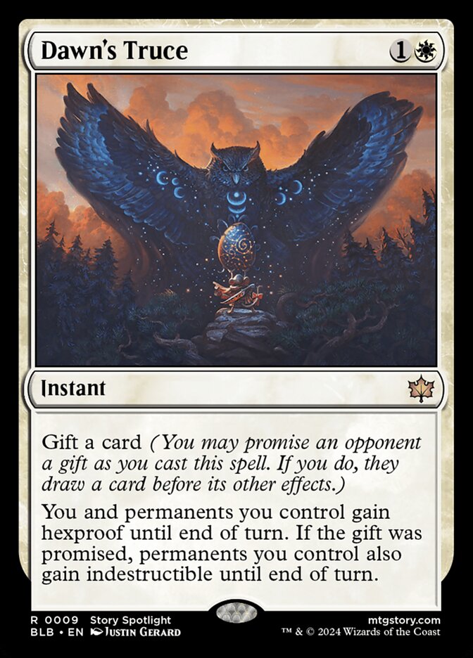 Dawn's Truce card front