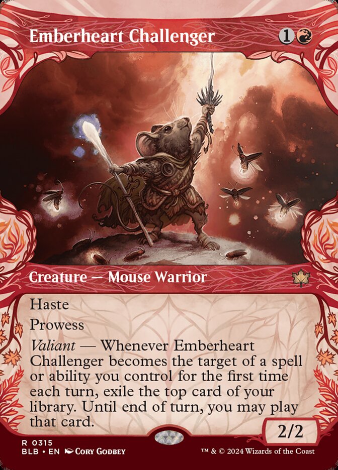 Emberheart Challenger card front