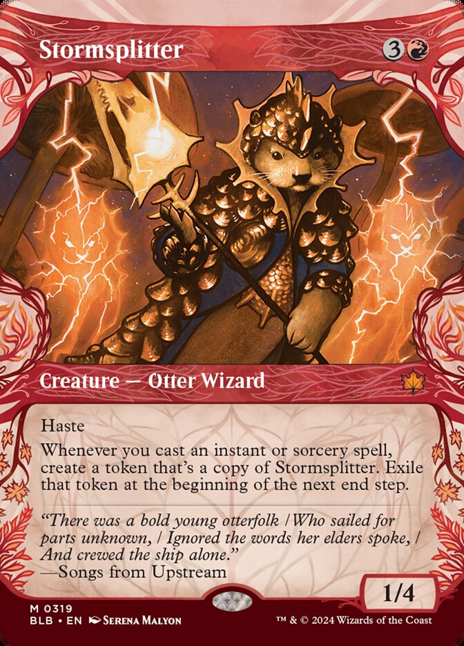 Stormsplitter card front
