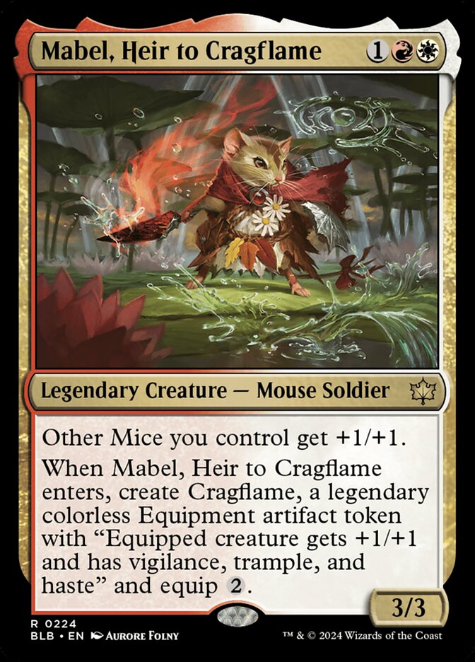 Mabel, Heir to Cragflame card front