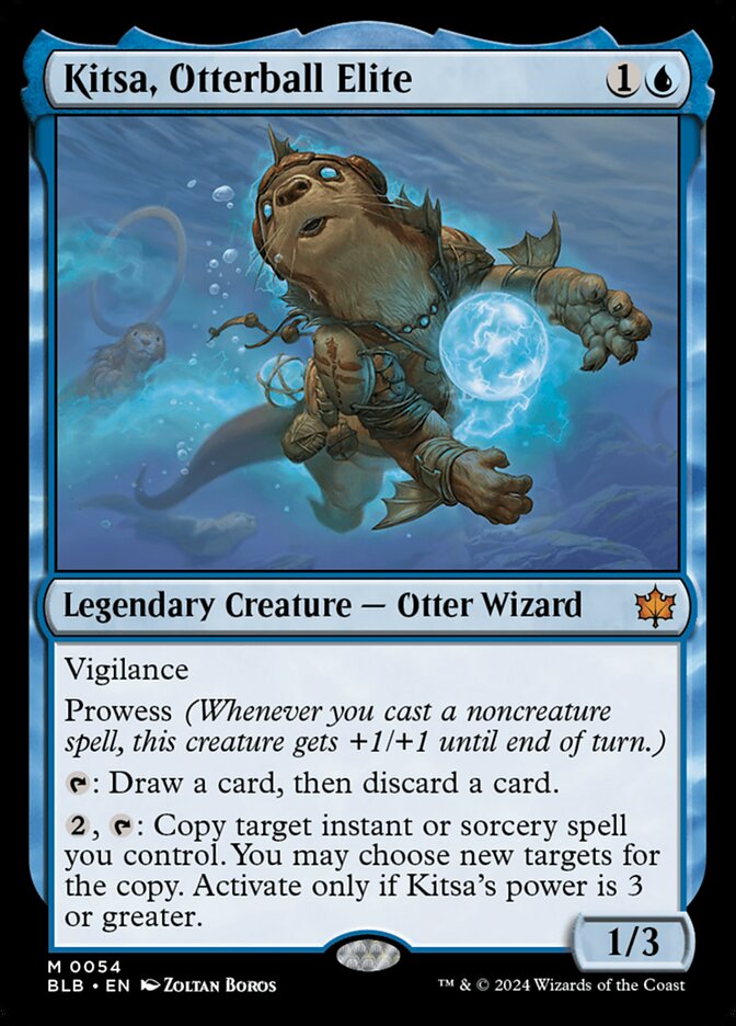 Kitsa, Otterball Elite card front