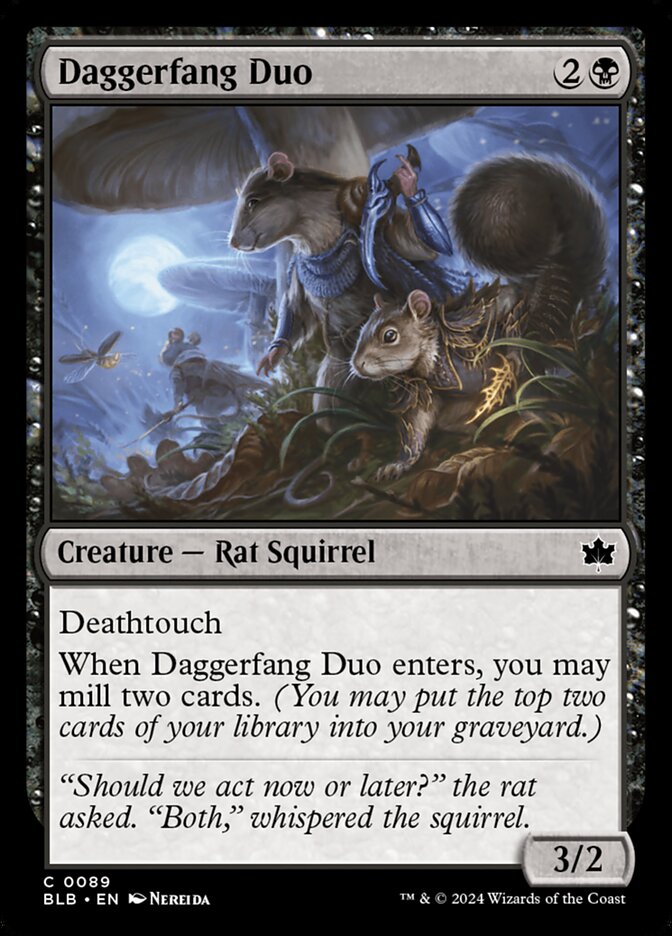 Daggerfang Duo card front