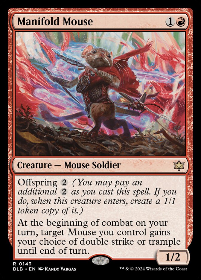 Manifold Mouse card front