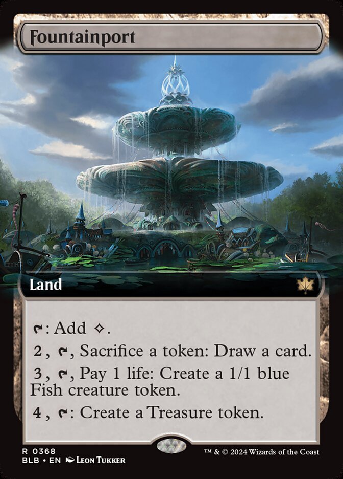 Fountainport card front