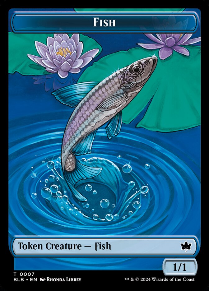 Fish card front