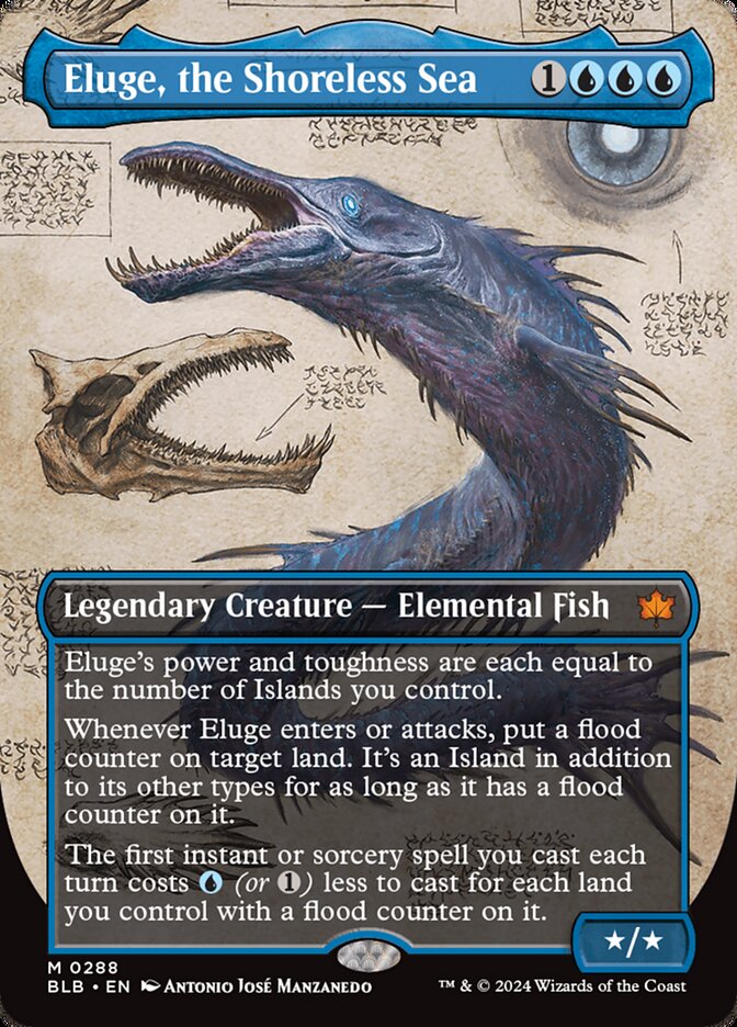 Eluge, the Shoreless Sea card front