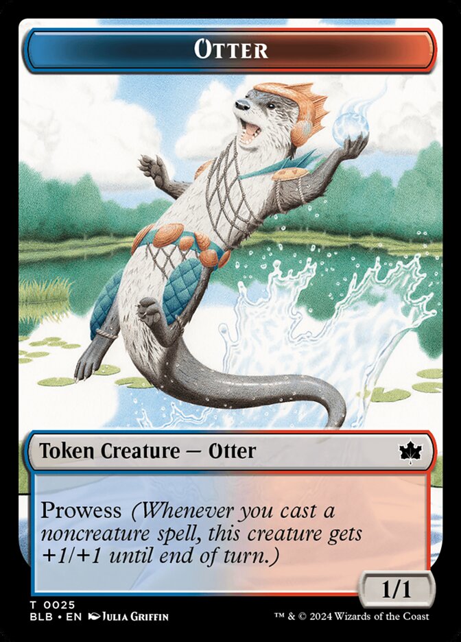 Otter card front