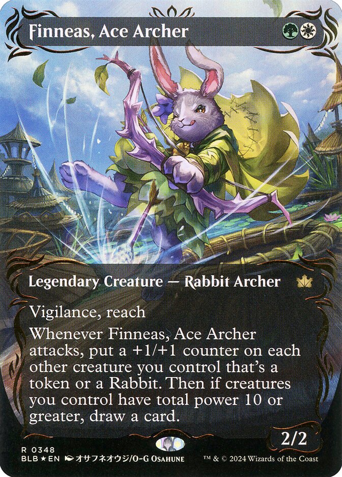 Finneas, Ace Archer card front