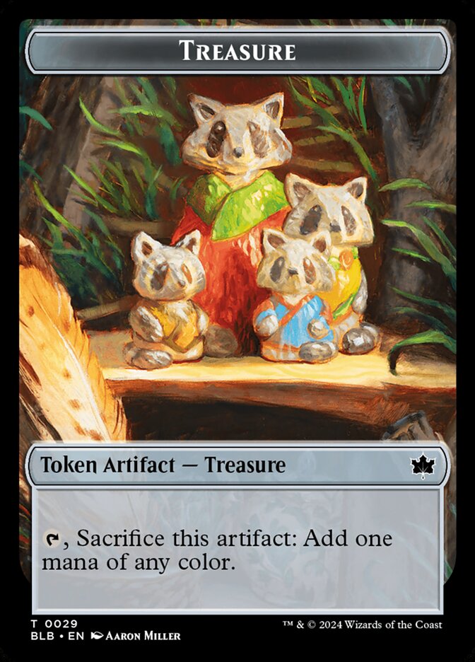 Treasure card front