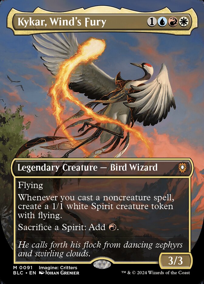 Kykar, Wind's Fury card front