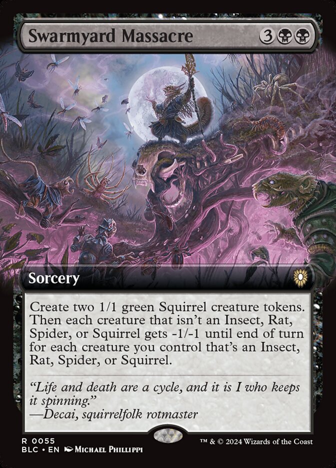 Swarmyard Massacre card front