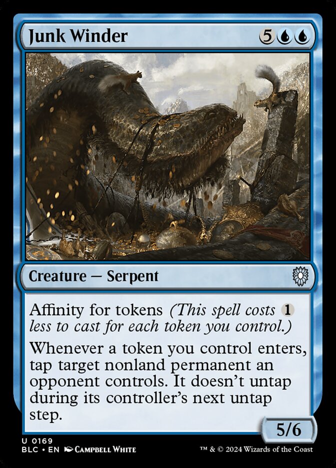Junk Winder card front