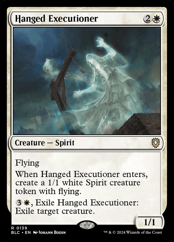 Hanged Executioner card front