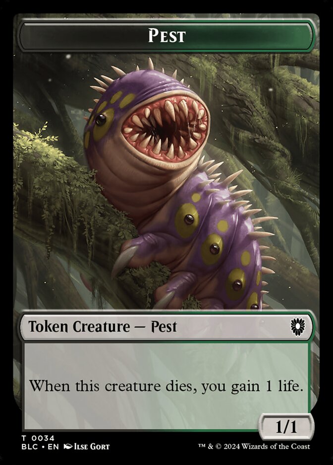 Pest card front