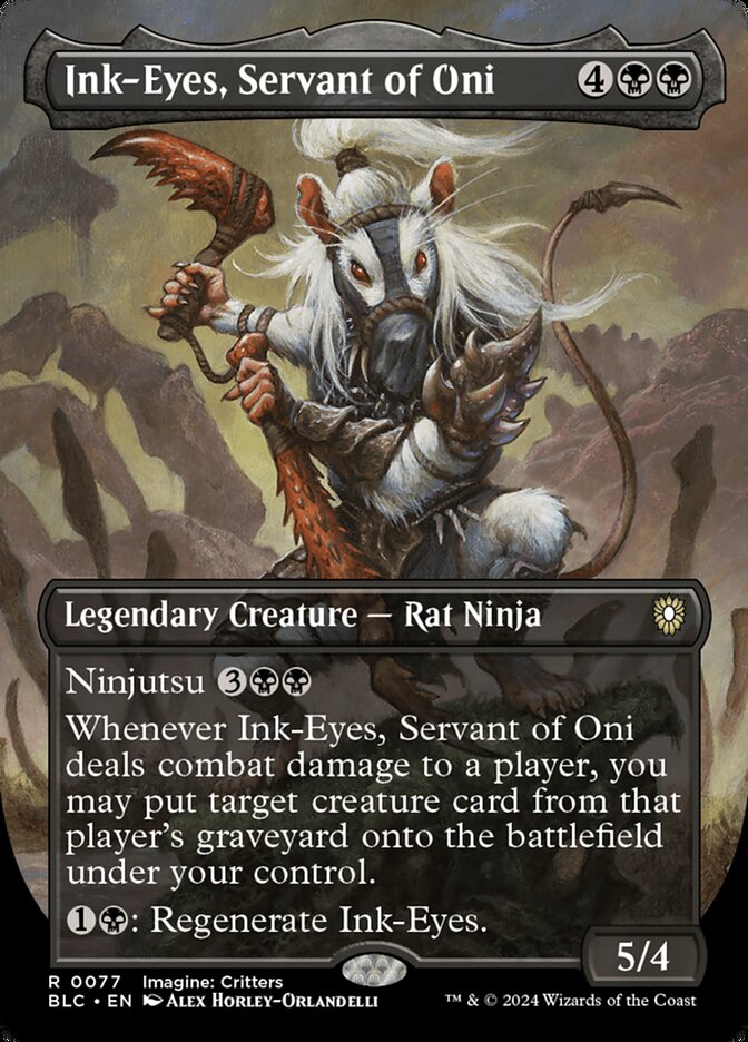 Ink-Eyes, Servant of Oni card front