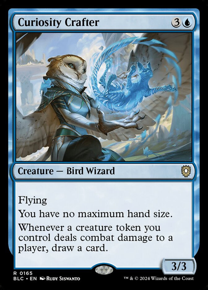 Curiosity Crafter card front