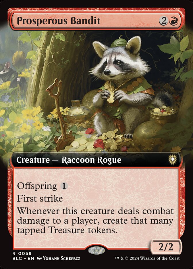 Prosperous Bandit card front