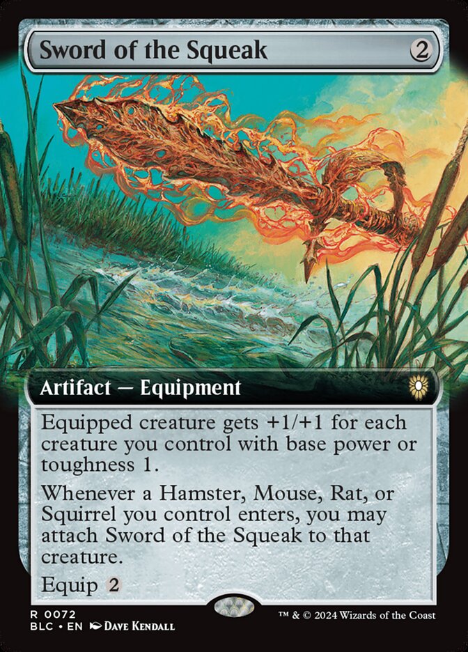 Sword of the Squeak card front