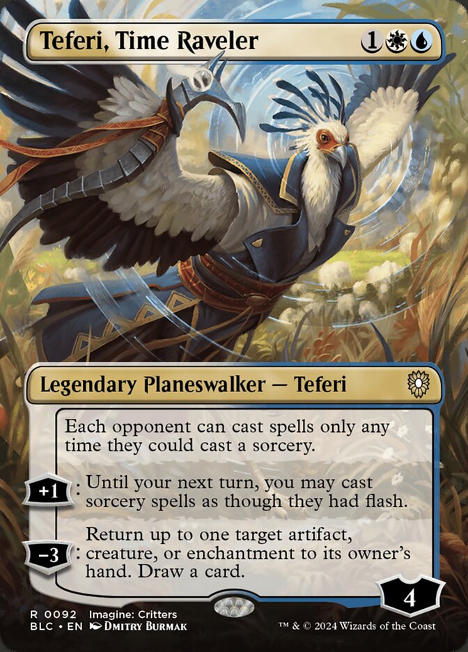 Teferi, Time Raveler card front