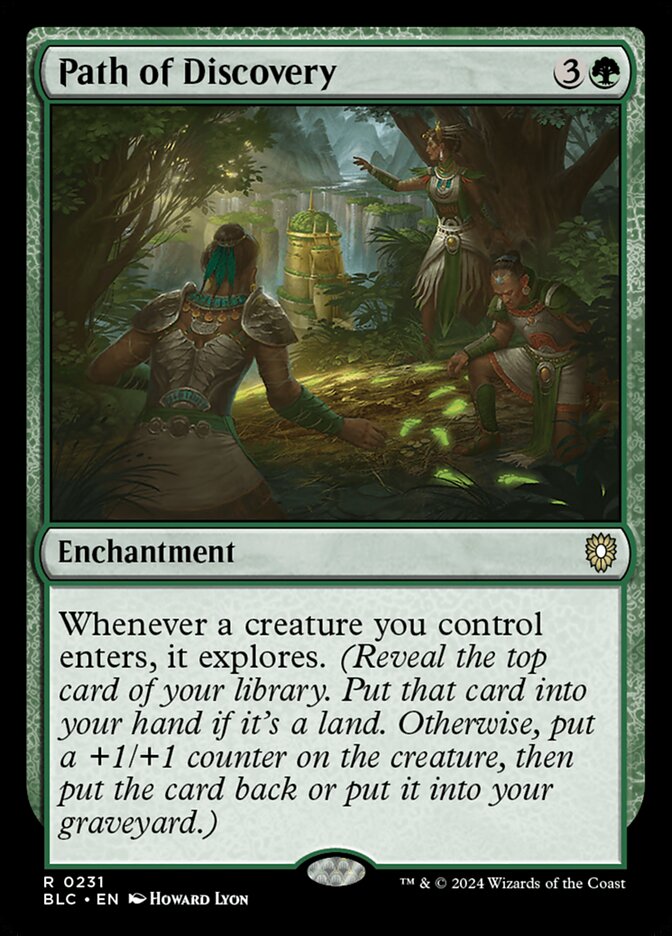 Path of Discovery card front