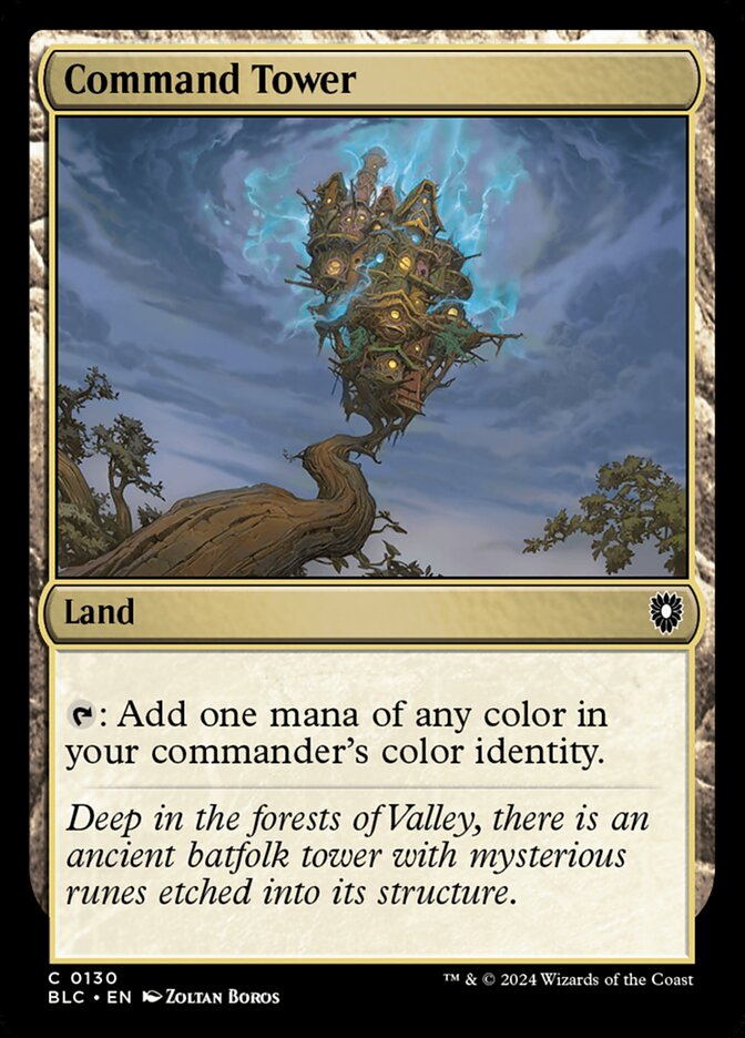 Command Tower card front