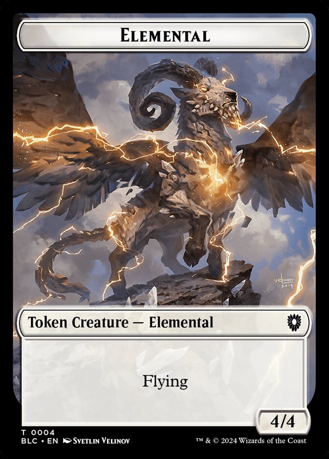 Elemental card front