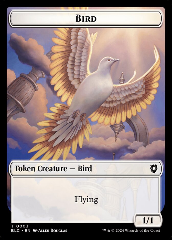 Bird card front
