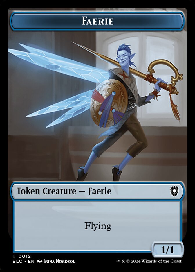Faerie card front