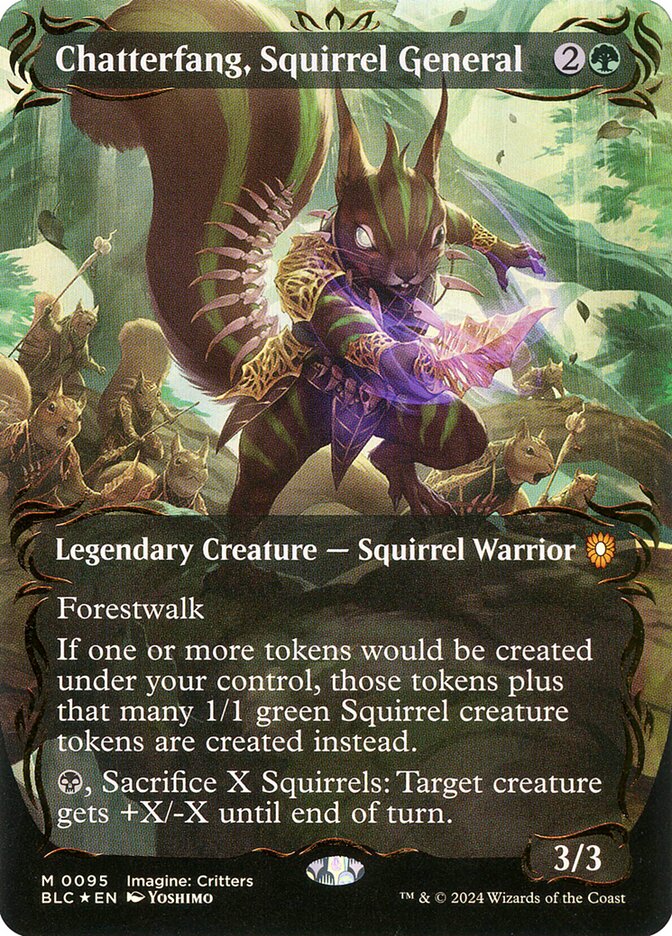Chatterfang, Squirrel General card front