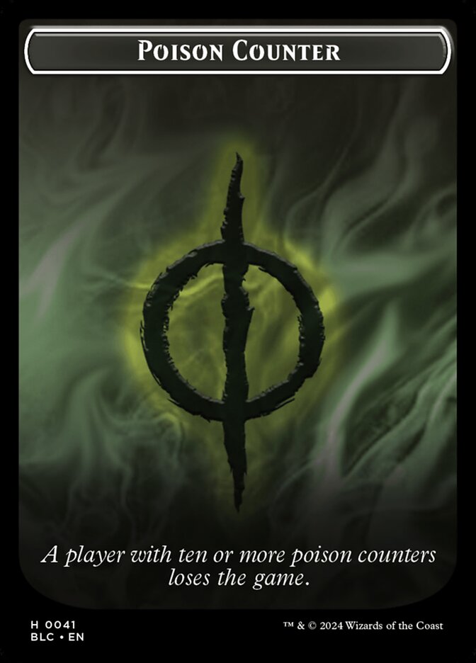 Poison Counter card front