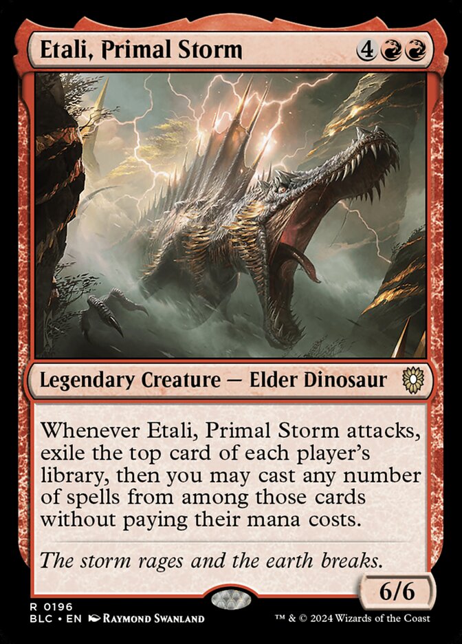 Etali, Primal Storm card front