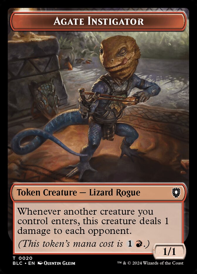Agate Instigator card front