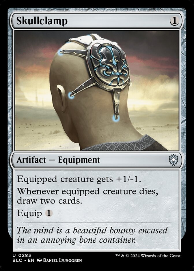 Skullclamp card front
