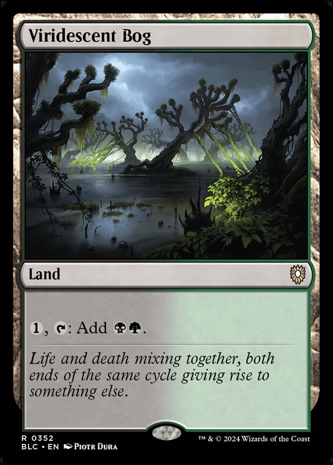Viridescent Bog card front