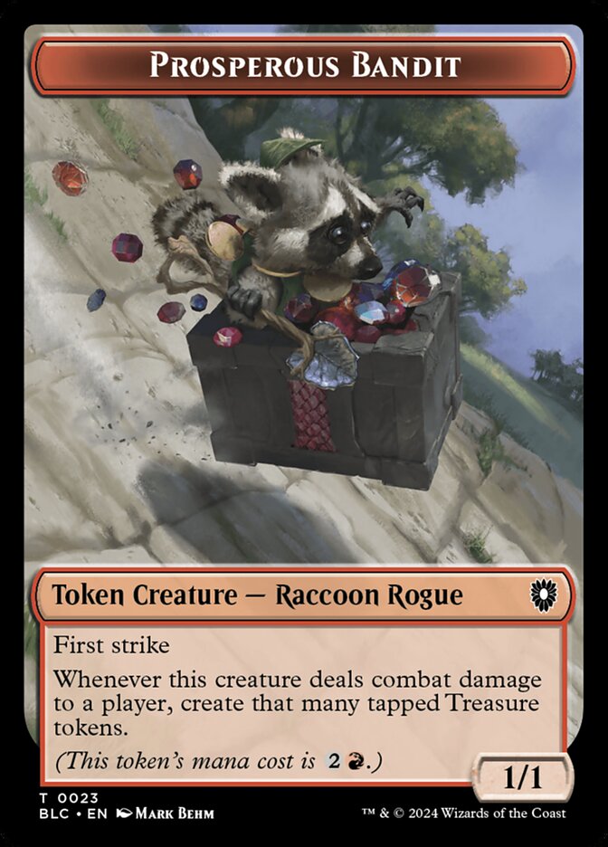 Prosperous Bandit card front